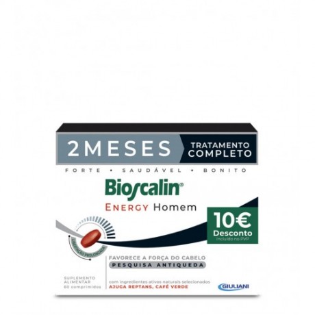 Bioscalin Energy Homem Pack 2 Meses