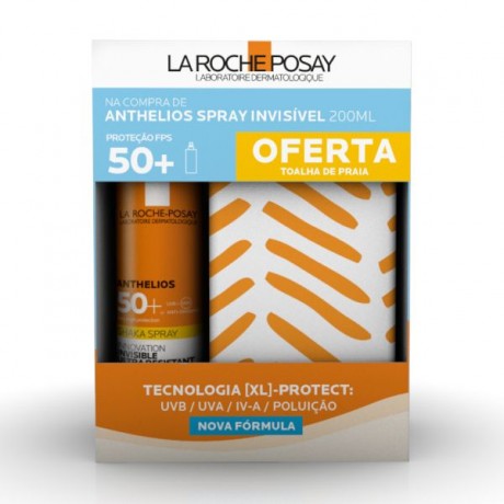 La Roche Posay Spray FPS50 + Oferta Toalha de Praia